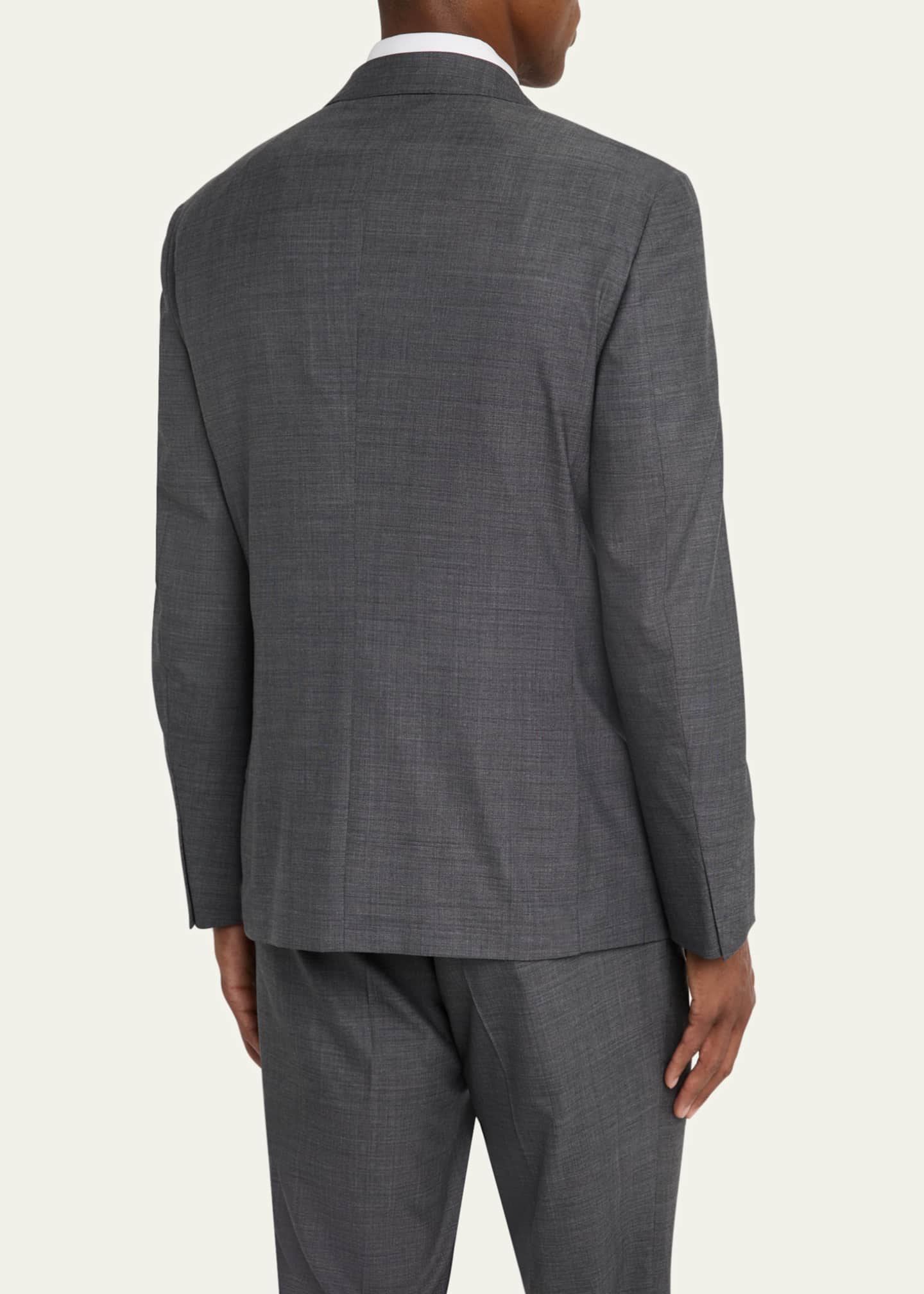 ZEGNA Men's Textured Wool Suit Image 5 of 8