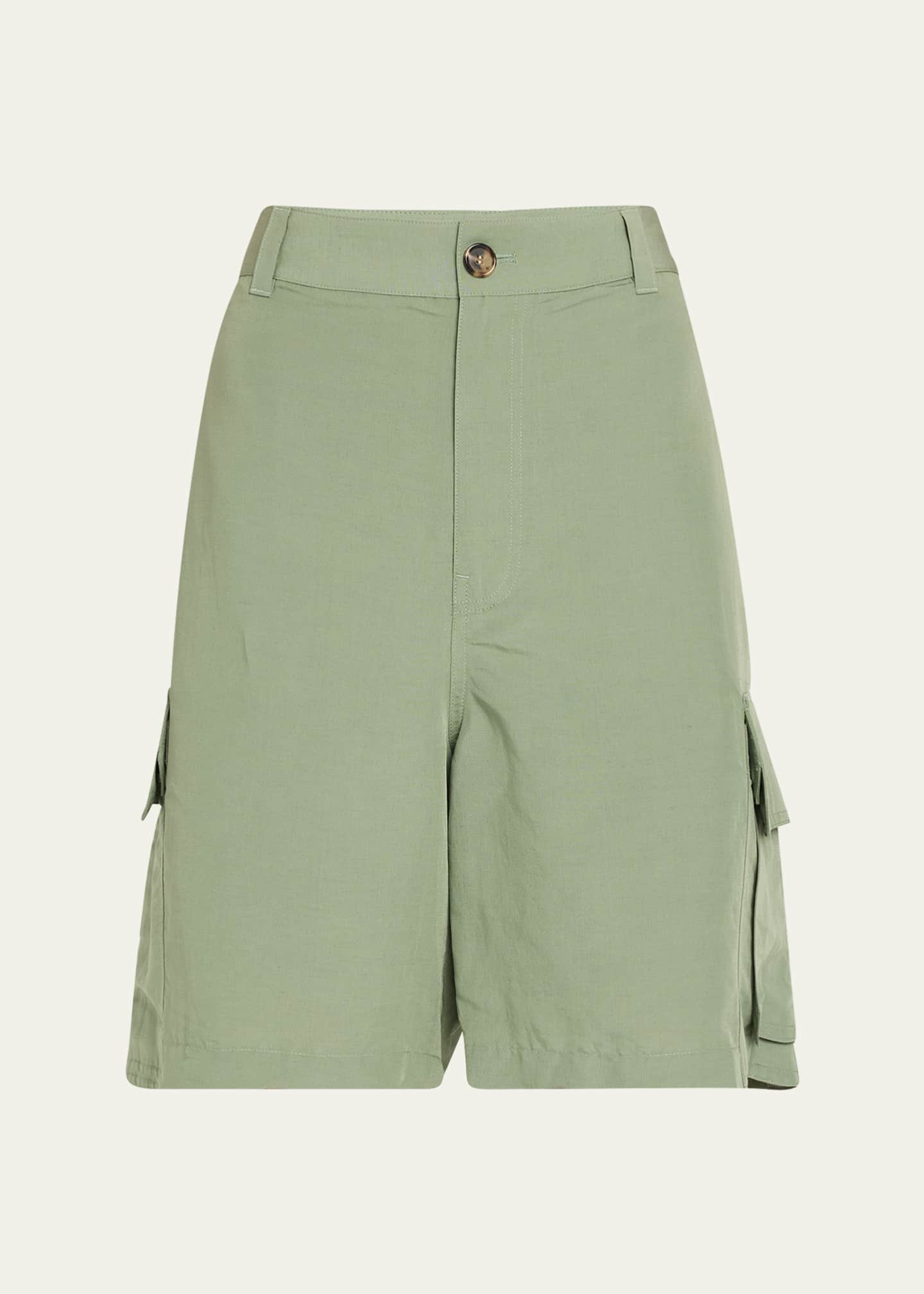 Loewe Men's High-Rise Cargo Shorts Image 1 of 5