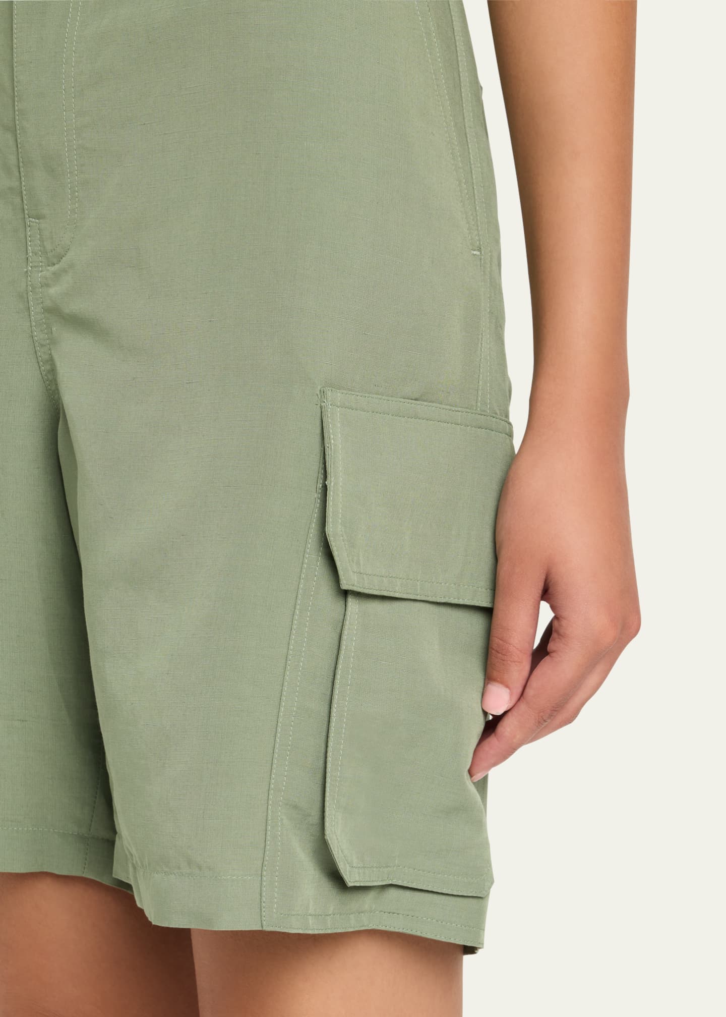 Loewe Men's High-Rise Cargo Shorts Image 5 of 5