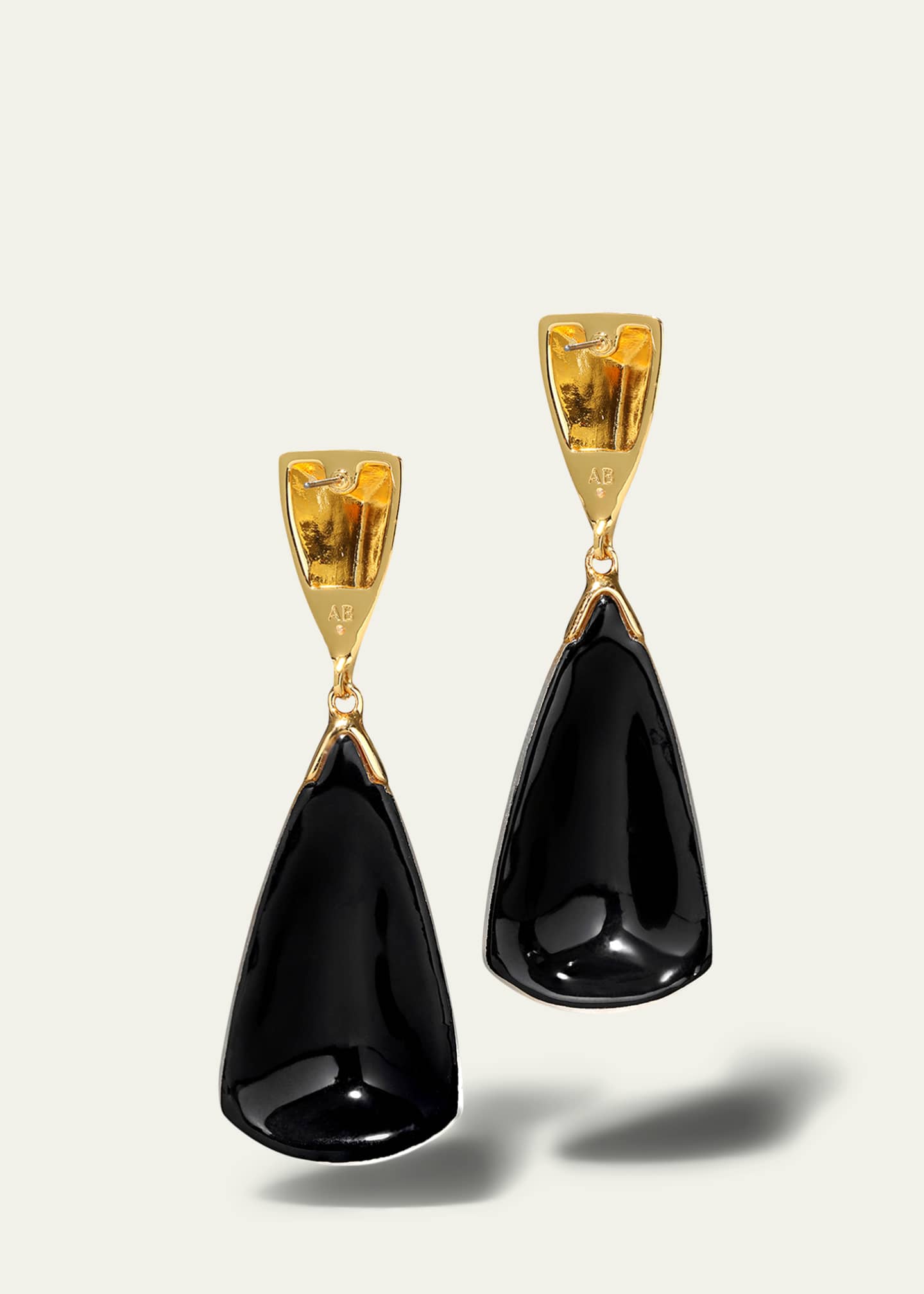 Alexis Bittar Luminous Lucite Armor Drop Earrings Image 3 of 3