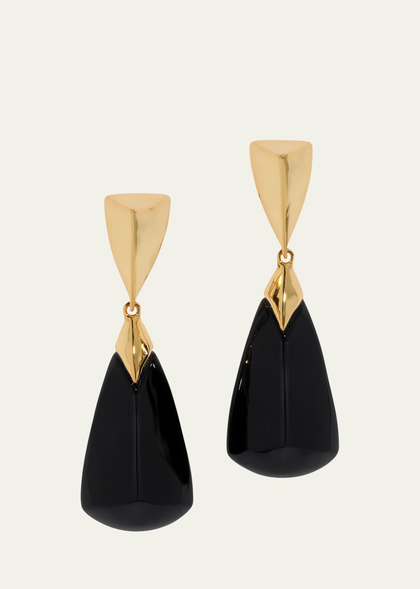 Alexis Bittar Luminous Lucite Armor Drop Earrings Image 1 of 3