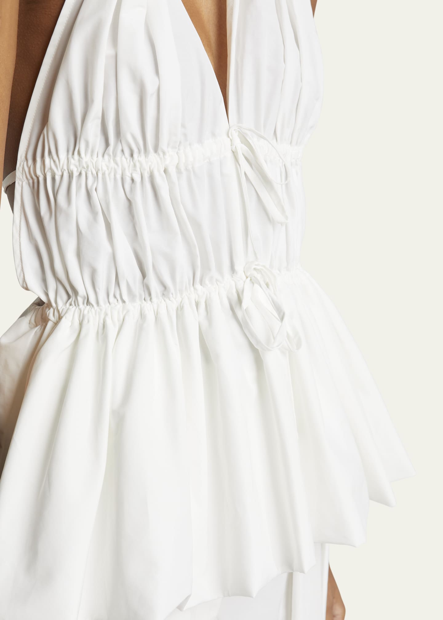 Dries Van Noten Ceana Halter Peplum Top Image 5 of 5