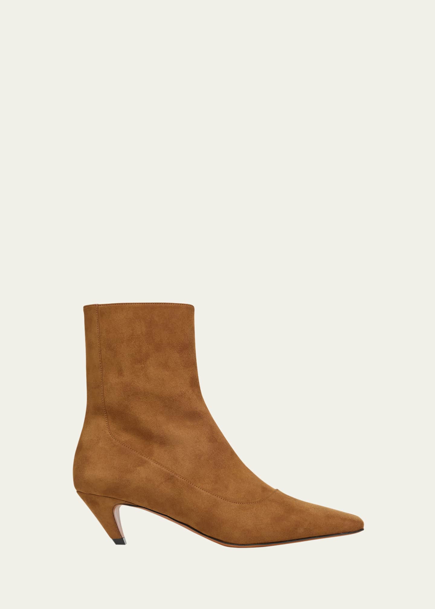 Stella McCartney Spur Vegan Suede Ankle Booties Image 1 of 6