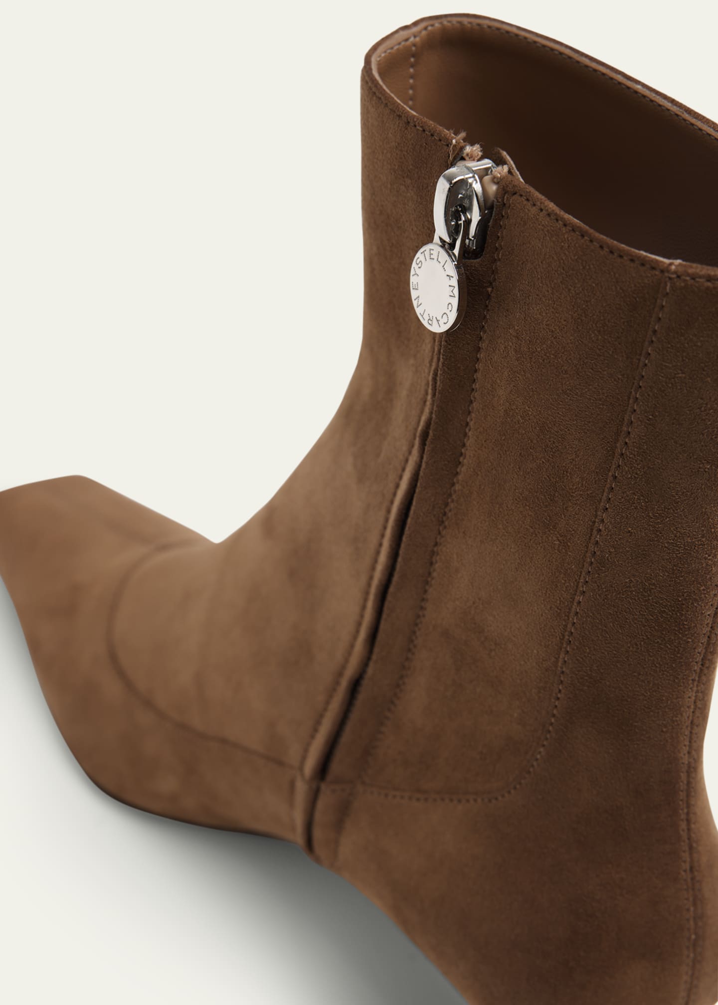 Stella McCartney Spur Vegan Suede Ankle Booties Image 5 of 6
