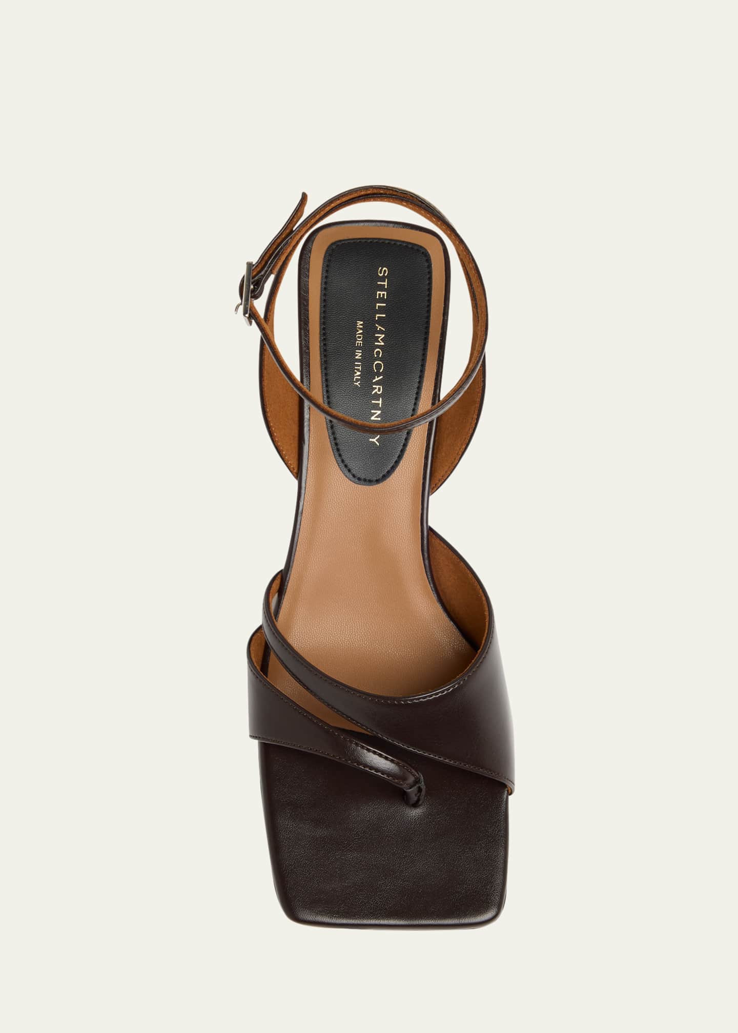 Stella McCartney Spur Vegan Ankle-Strap Sandals Image 4 of 4