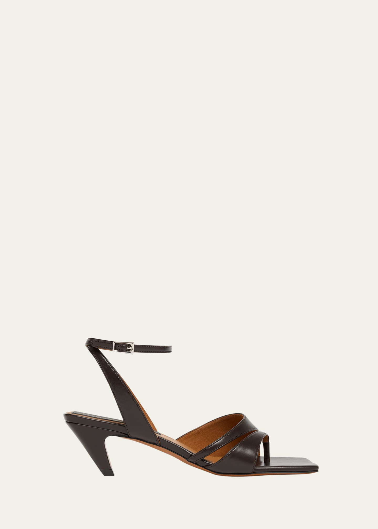 Stella McCartney Spur Vegan Ankle-Strap Sandals Image 1 of 4