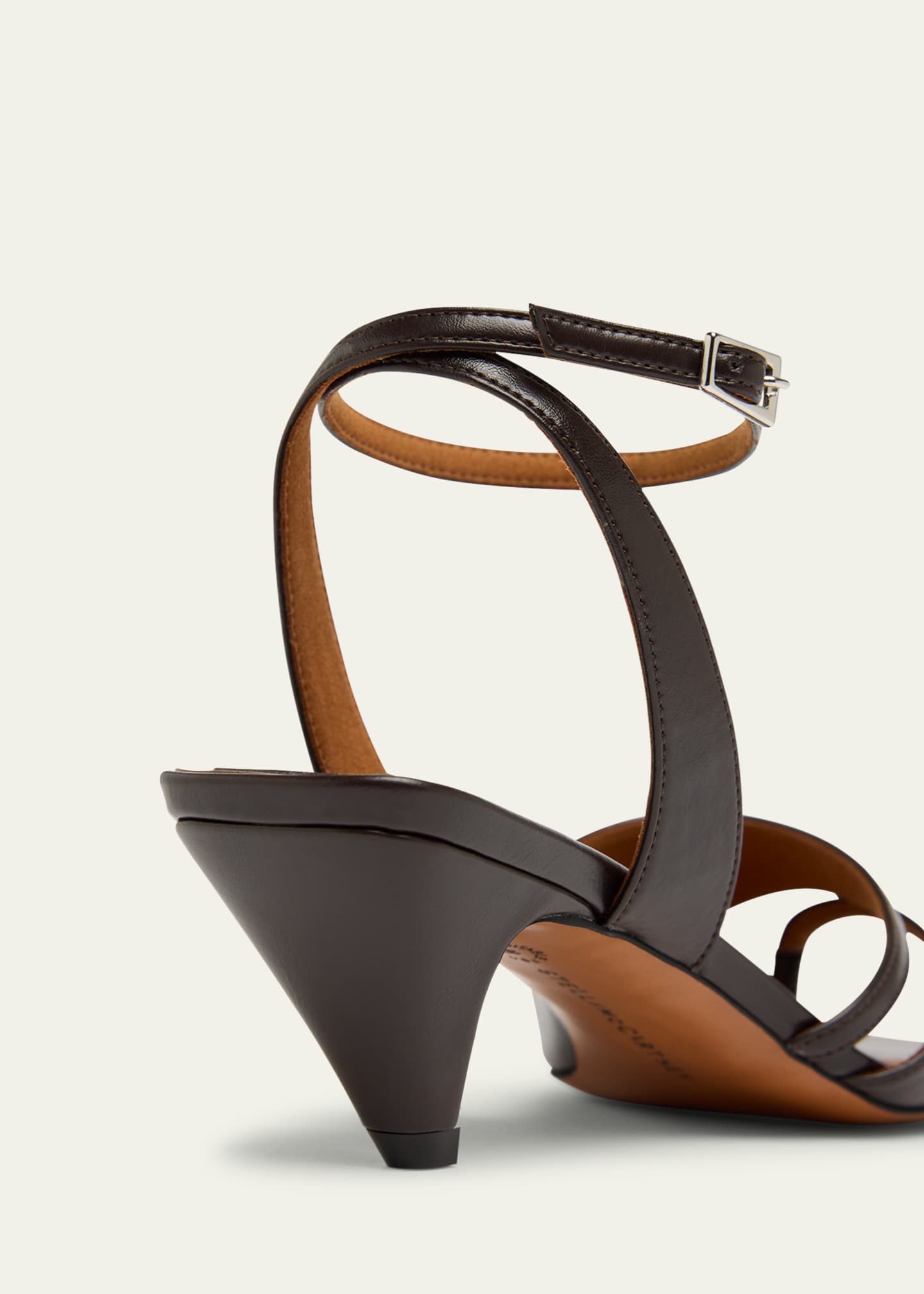Stella McCartney Spur Vegan Ankle-Strap Sandals Image 3 of 4