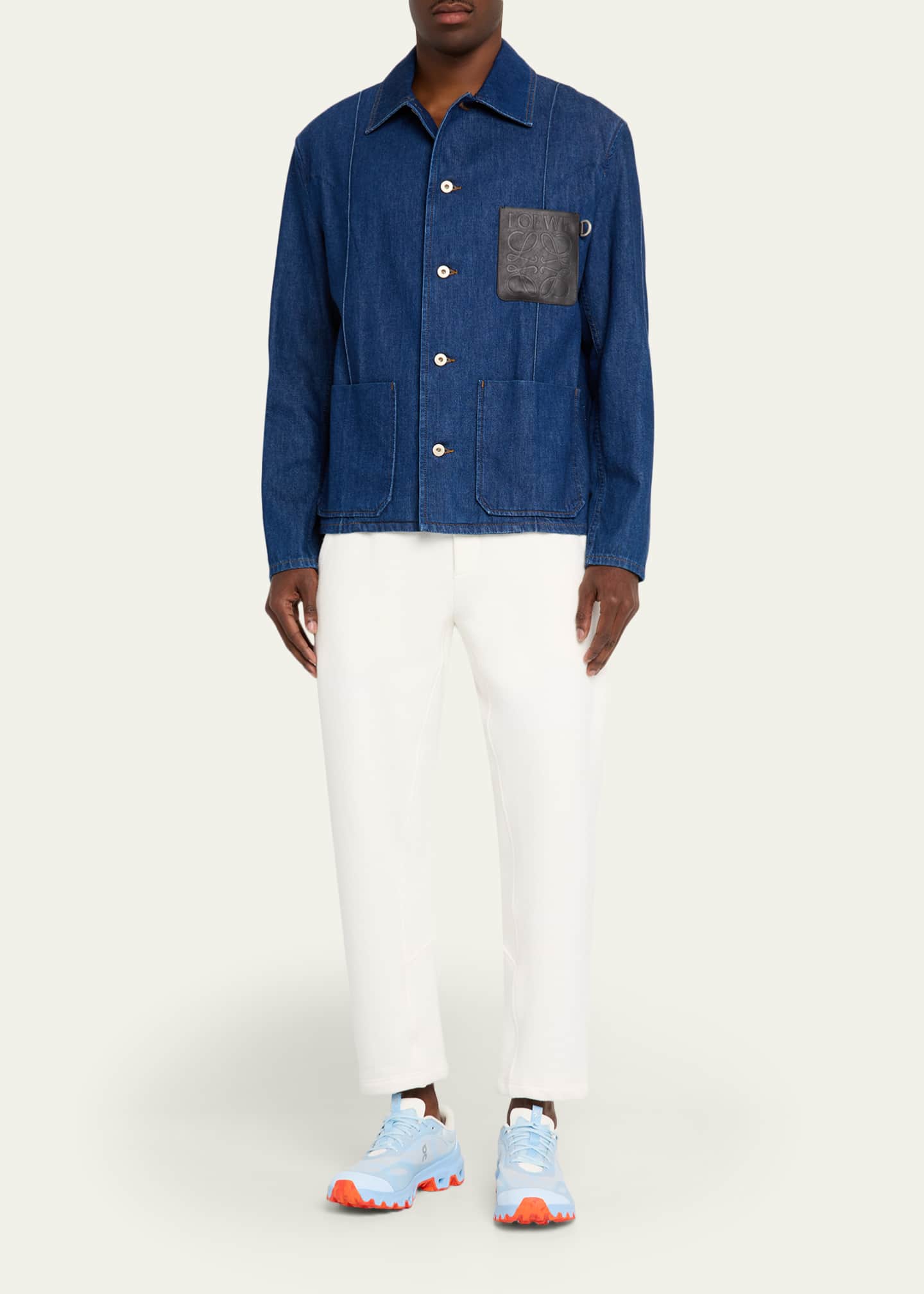 Loewe x On Men's Cloudventure 2 Mesh Running Sneakers - Bergdorf