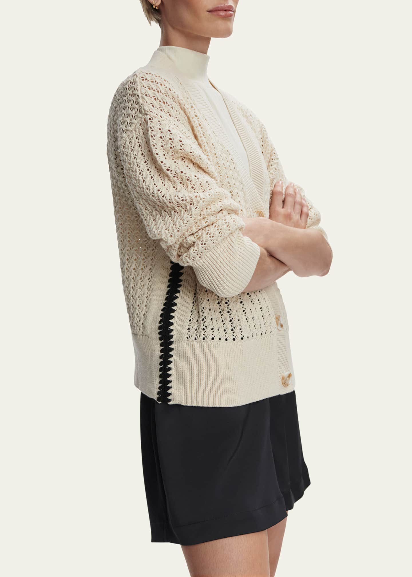 Varley Astell Relaxed Knit Cardigan Image 4 of 5