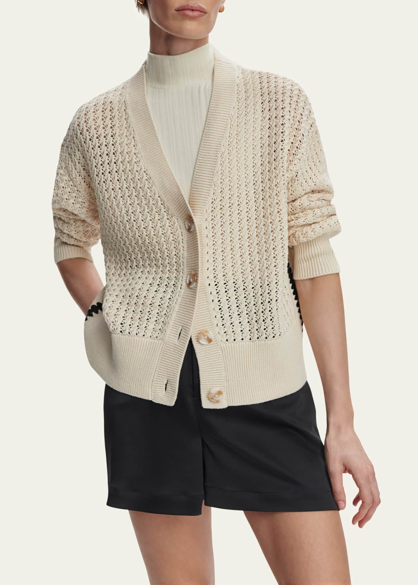Varley Astell Relaxed Knit Cardigan Image 5 of 5