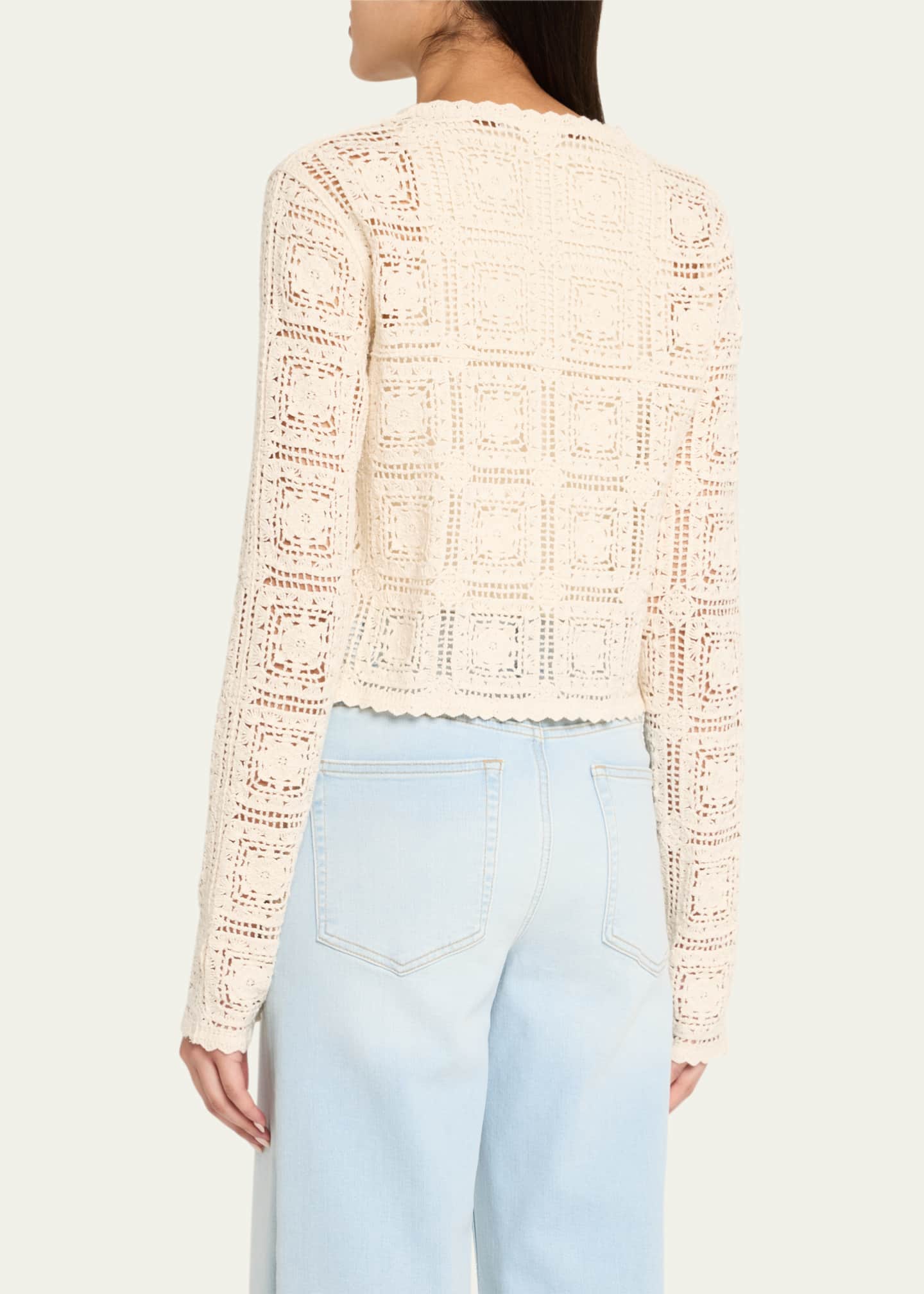FRAME The Crochet Cardigan Image 3 of 5