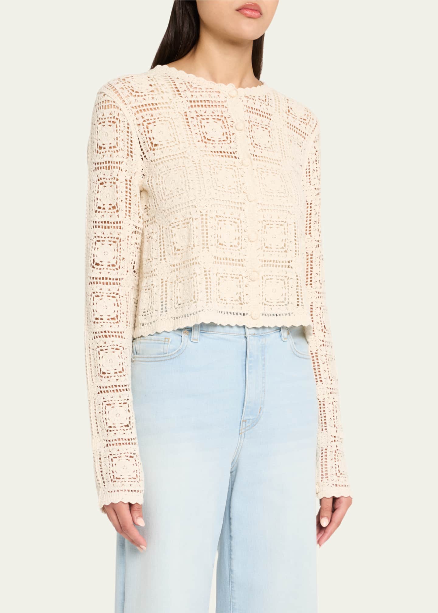 FRAME The Crochet Cardigan Image 4 of 5