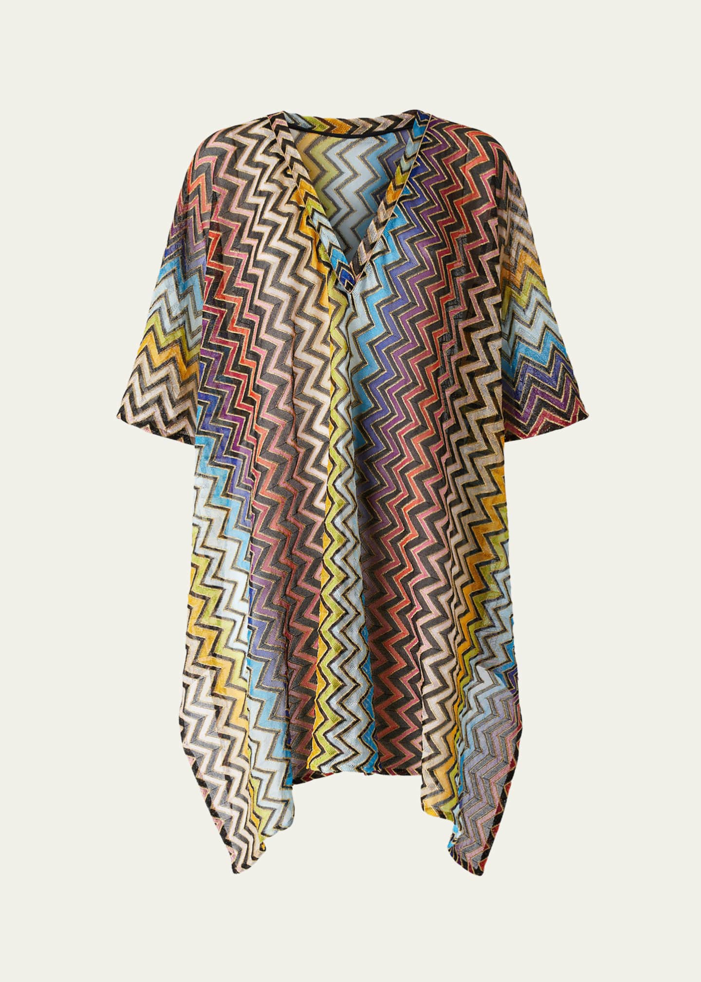 Missoni Chevron Mini Caftan Coverup