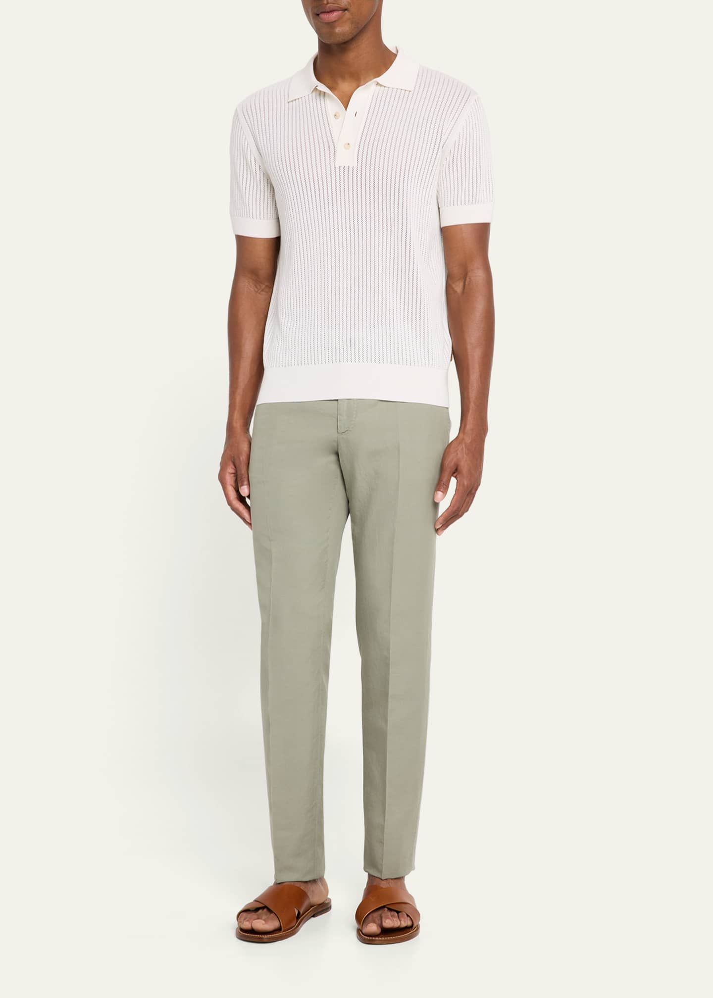 Incotex Men's Regular-Fit Chinolino Pants Image 2 of 5