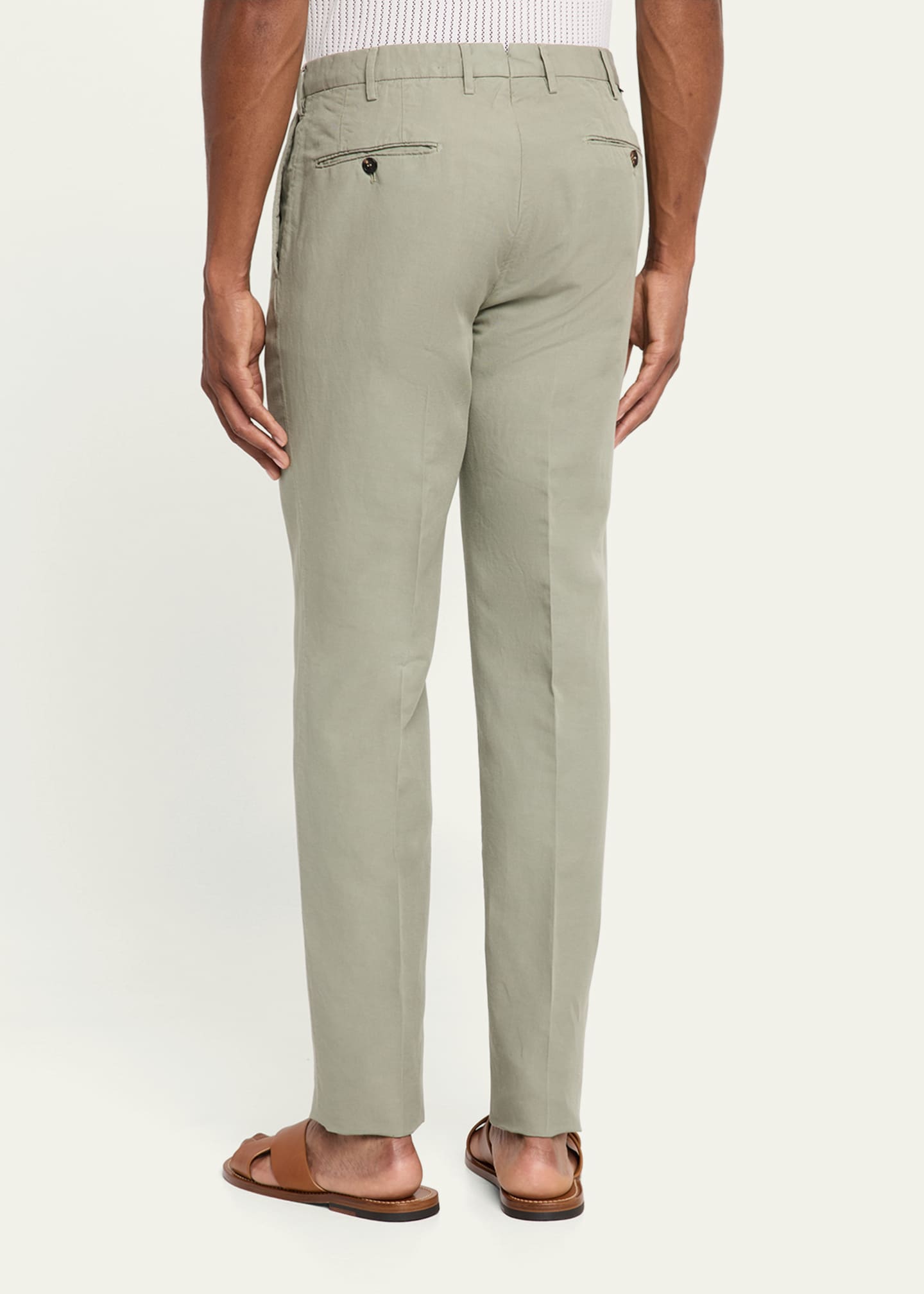 Incotex Men's Regular-Fit Chinolino Pants Image 3 of 5