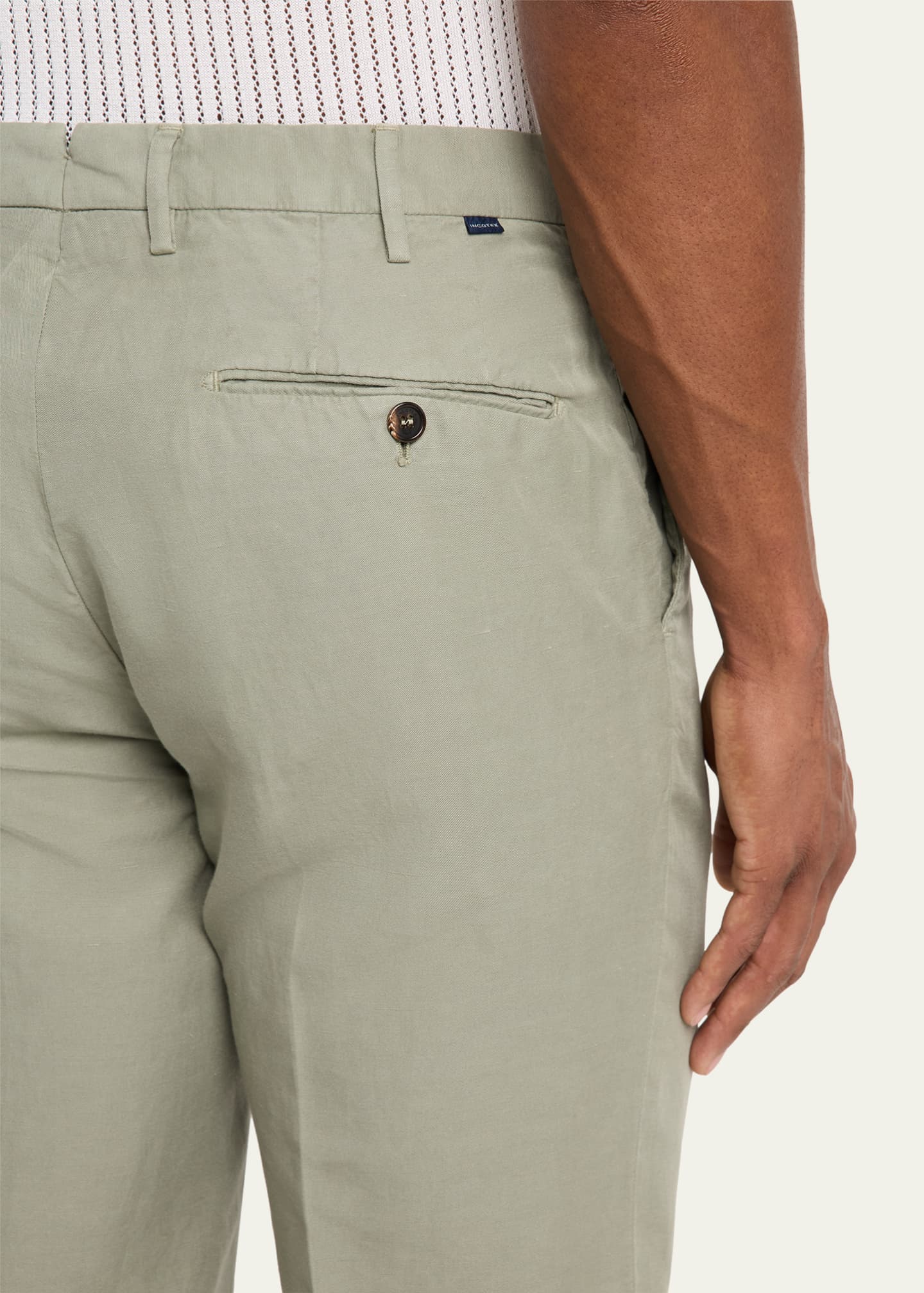 Incotex Men's Regular-Fit Chinolino Pants Image 5 of 5
