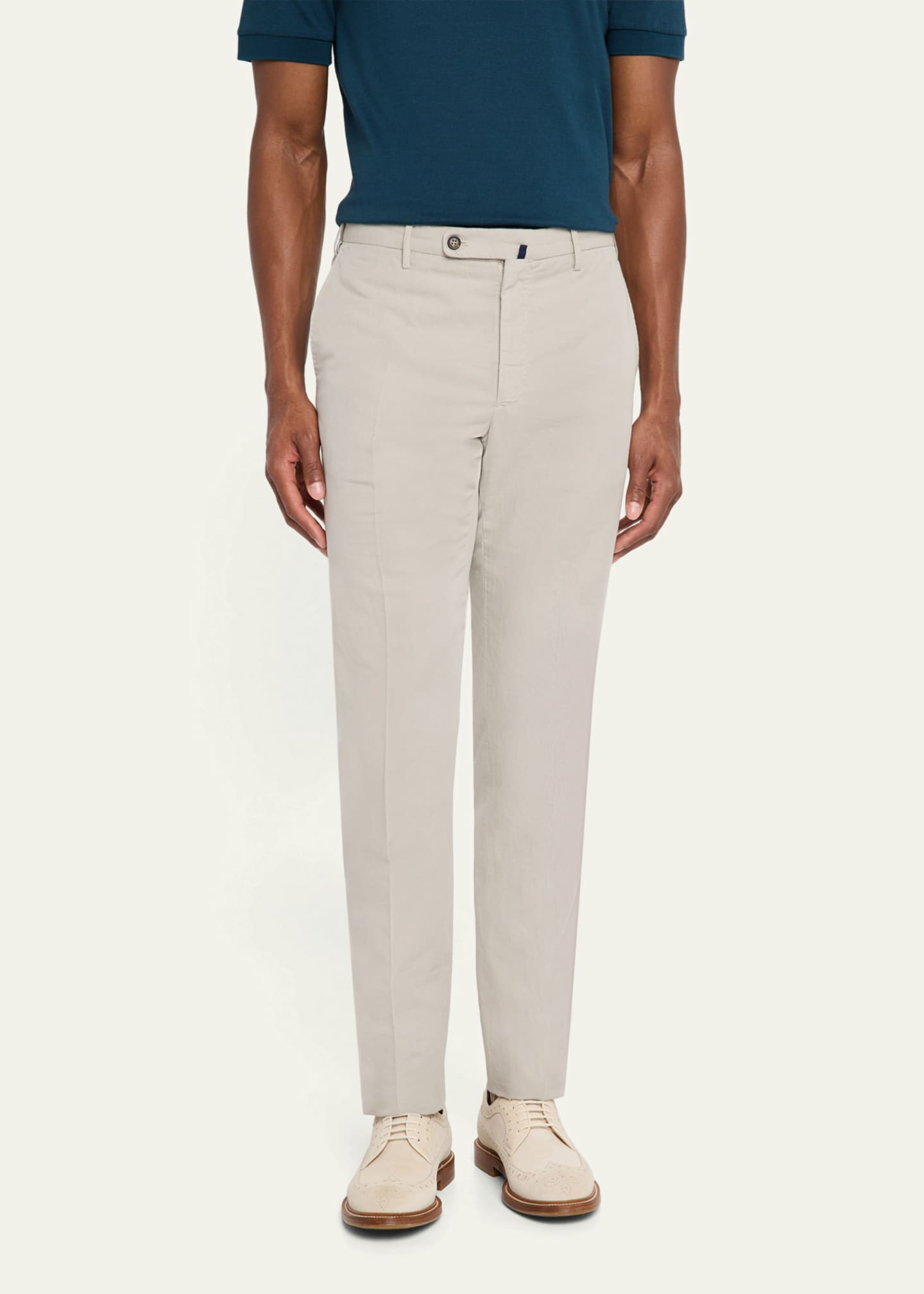 Incotex Men's Regular-Fit Chinolino Pants Image 4 of 5