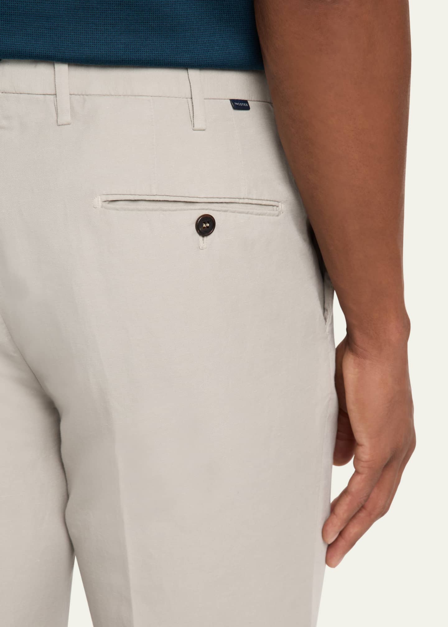 Incotex Men's Regular-Fit Chinolino Pants Image 5 of 5