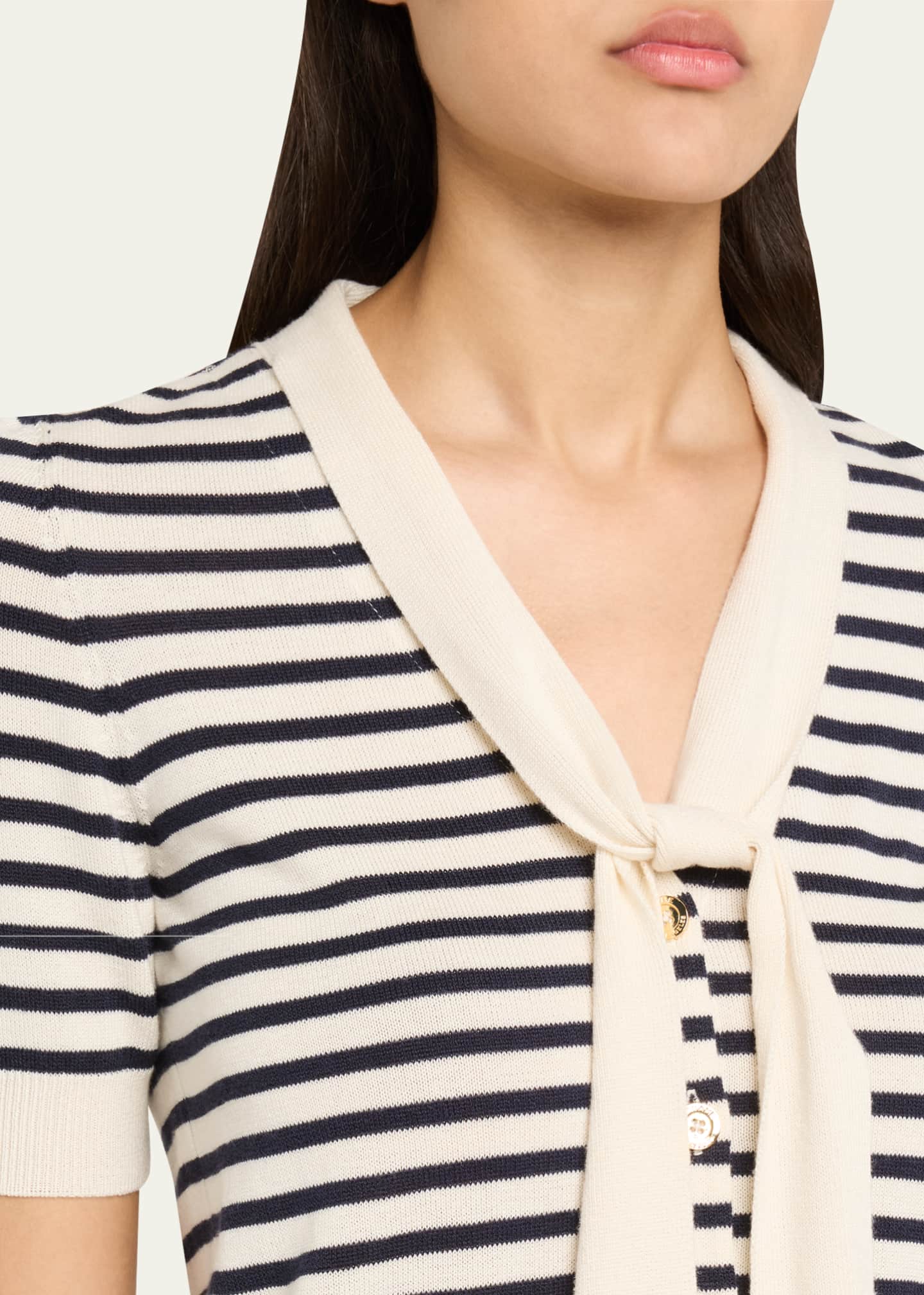 FRAME The Sailor Tie Cardigan Image 5 of 5