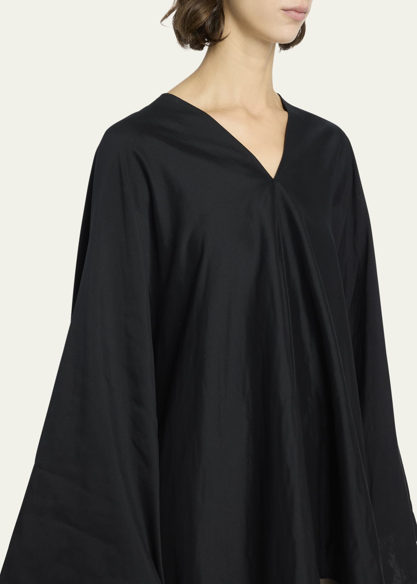 THE ROW Cedar Handkerchief Poncho Top - Bergdorf Goodman