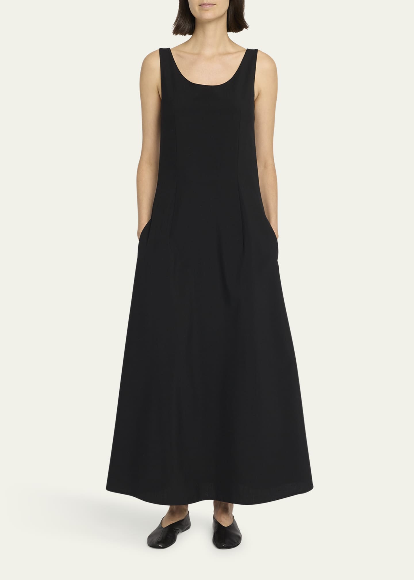 Tazia Scoop Neck A Line Dress main image 1