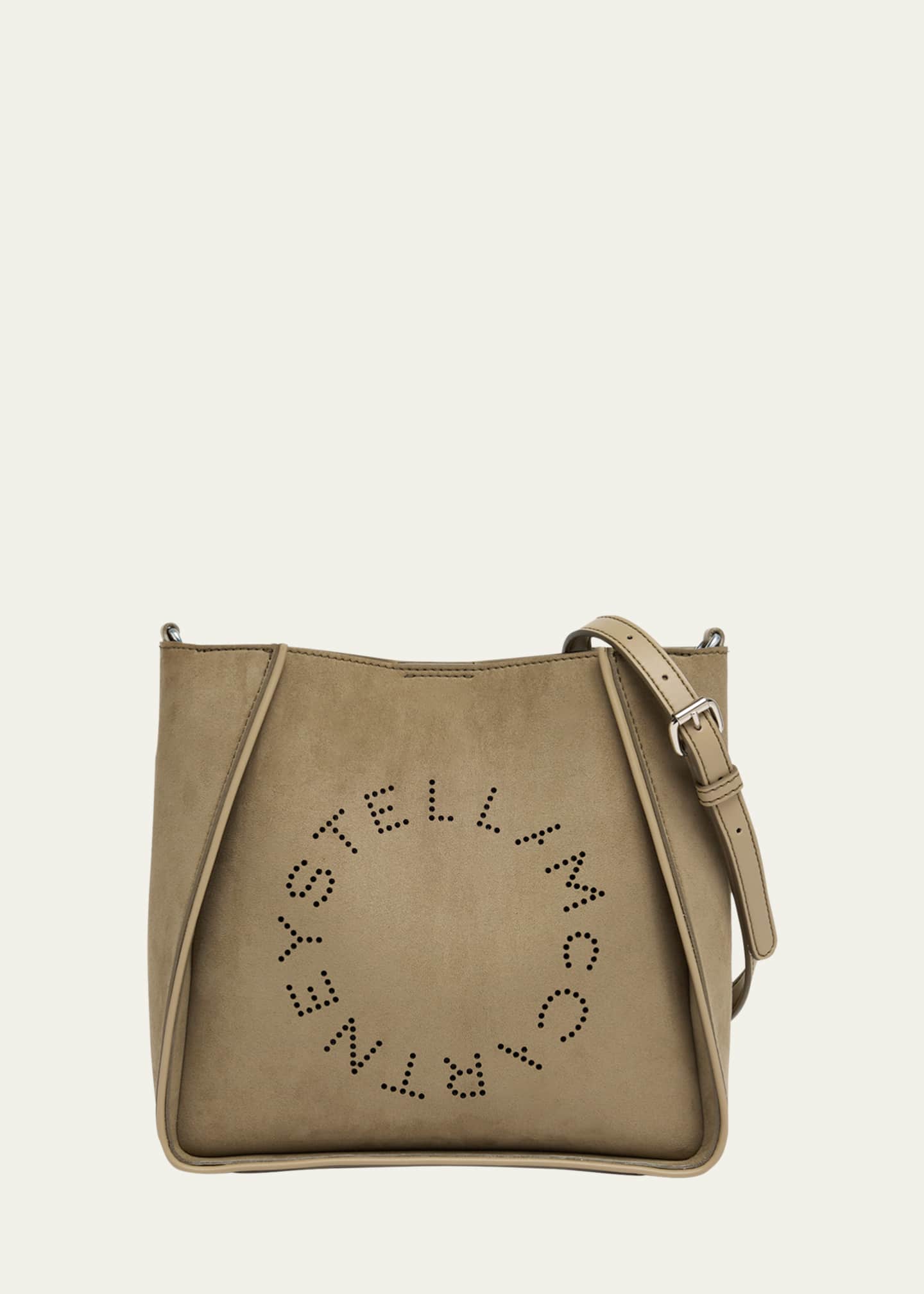 Stella McCartney Alter Suede Piped Crossbody Bag Image 1 of 6
