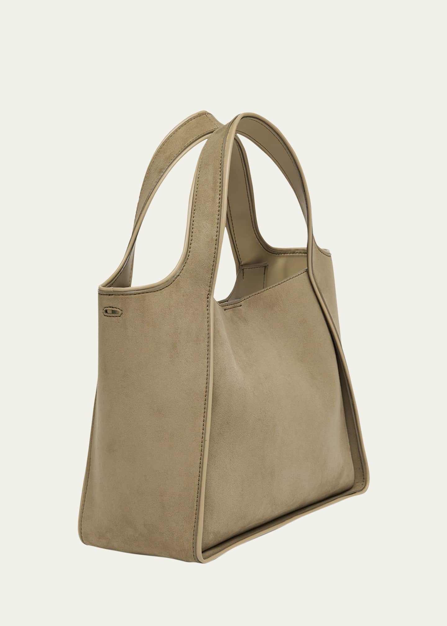Stella McCartney Logo Alter Suede Shoulder Bag Image 3 of 6