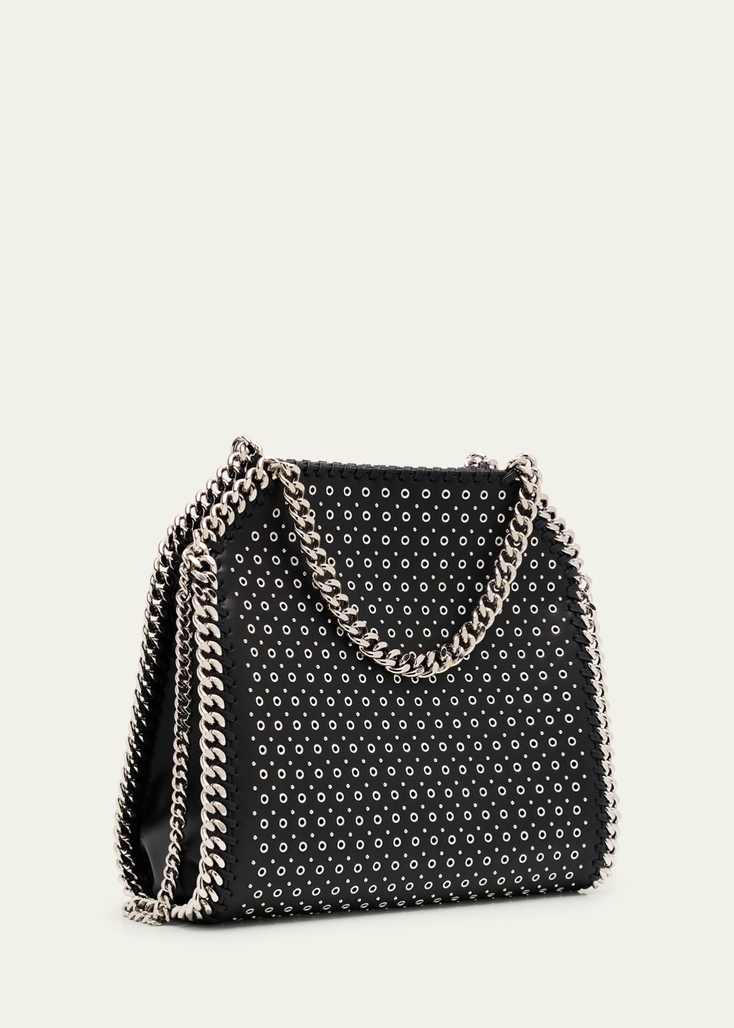 Stella McCartney Falabella Metal Eyelet Mini Top-Handle Bag Image 3 of 6
