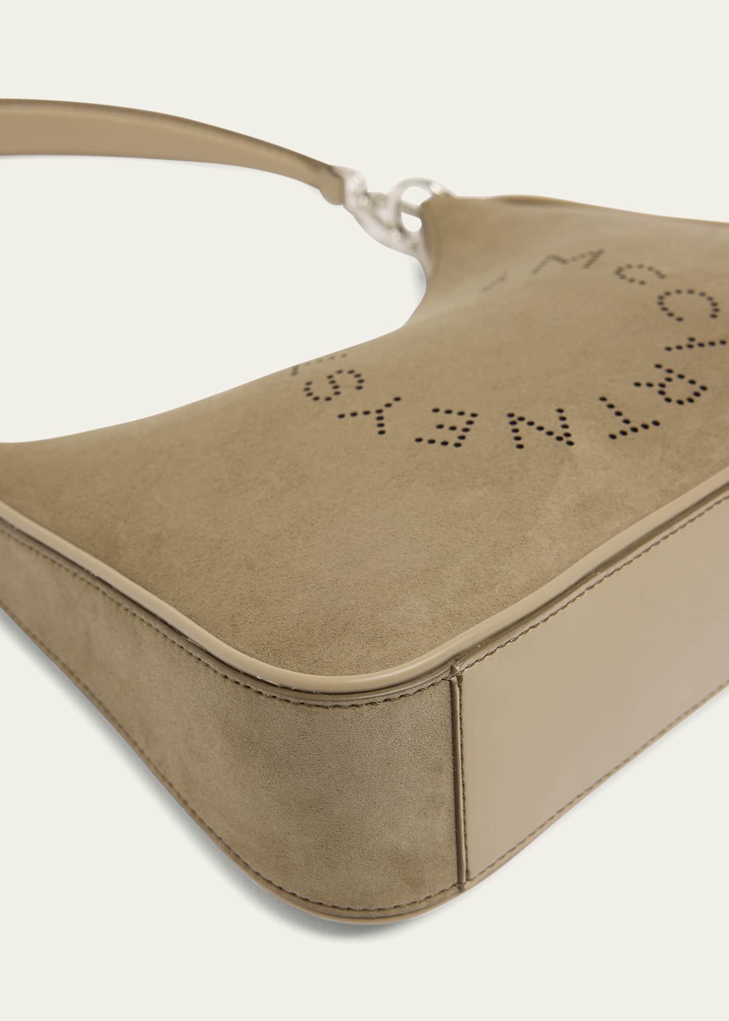 Stella McCartney Alter Suede Piped Hobo Bag Image 6 of 6