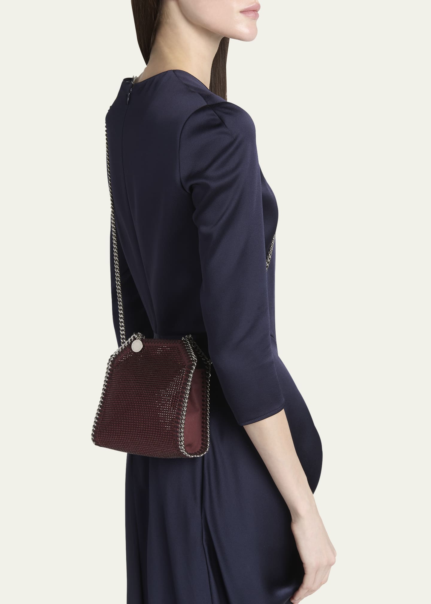 ショルダーバッグ・ポシェット STELLA MCCARTNEY CROSSBODY BAG ALTER SUEDE Stella McCartney Alter Suede Piped Crossbody Bag | Neiman Marcus