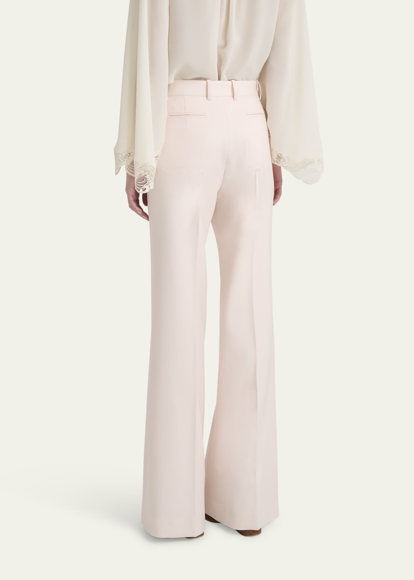 Chloe High-Rise Wide-Leg Suiting Trousers Image 3 of 5