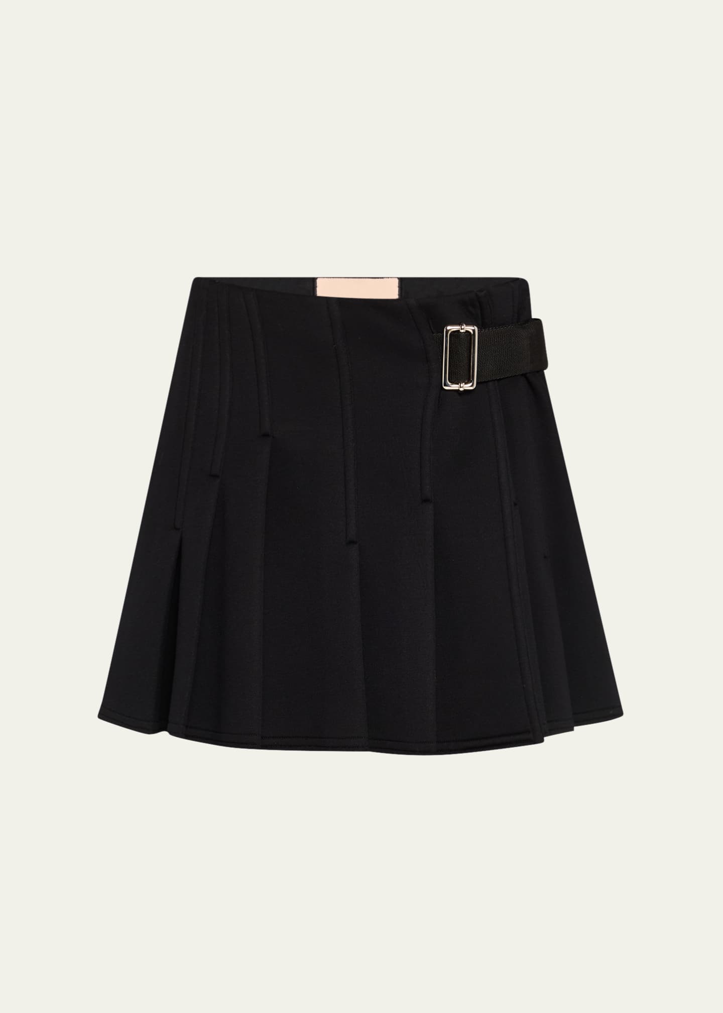 Plan C Pleated Mini Skirt Image 1 of 5