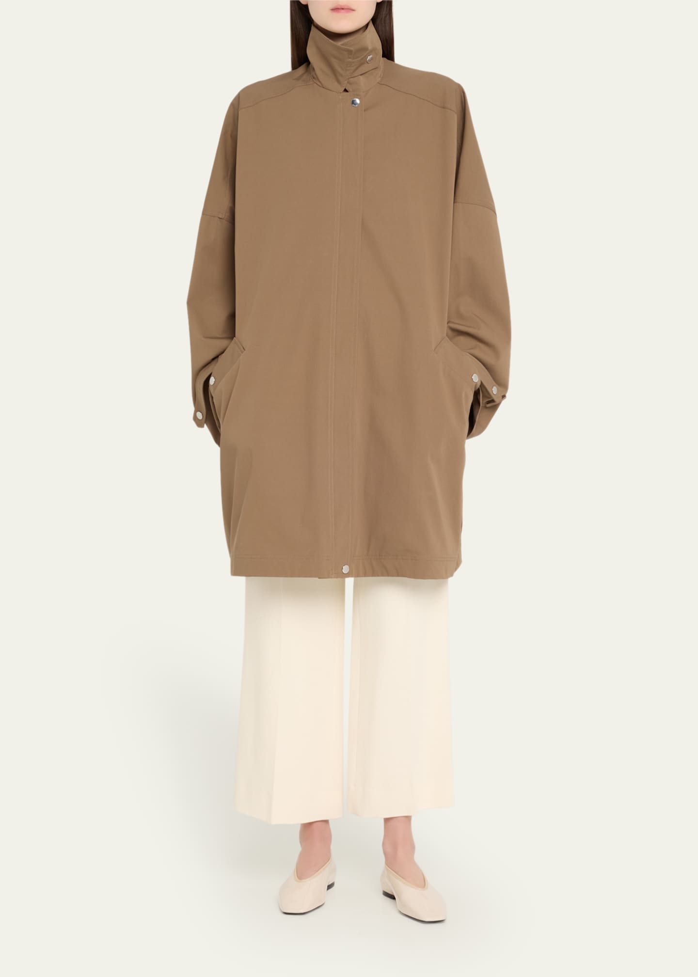 Toteme Oversized Trench Jacket - Bergdorf Goodman