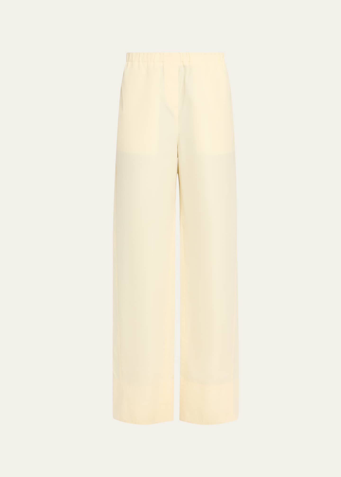 Toteme Twisted Seam Straight-Leg Boxer Trousers Image 1 of 5