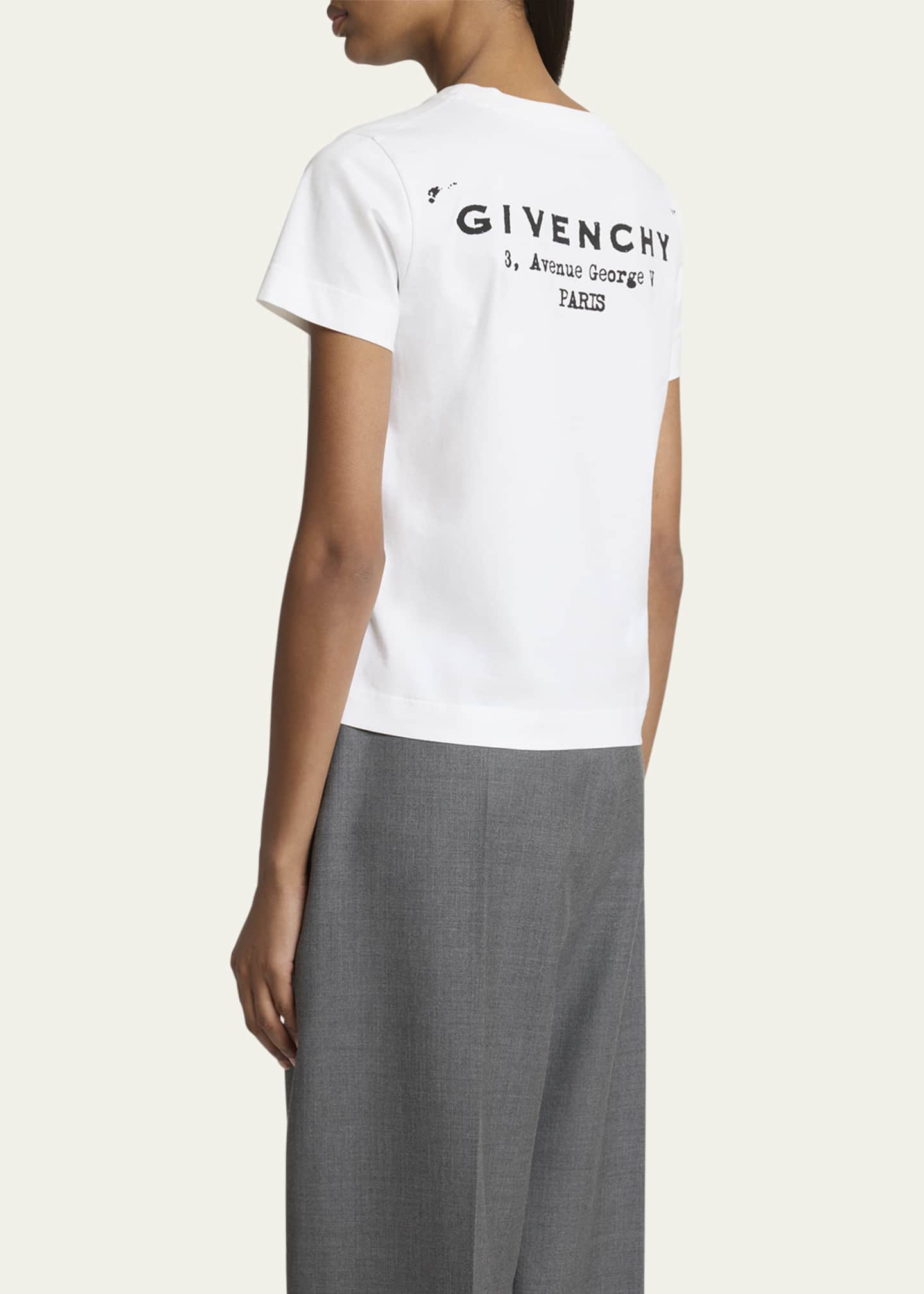 Givenchy Print Logo Short-Sleeve Tee Image 3 of 5