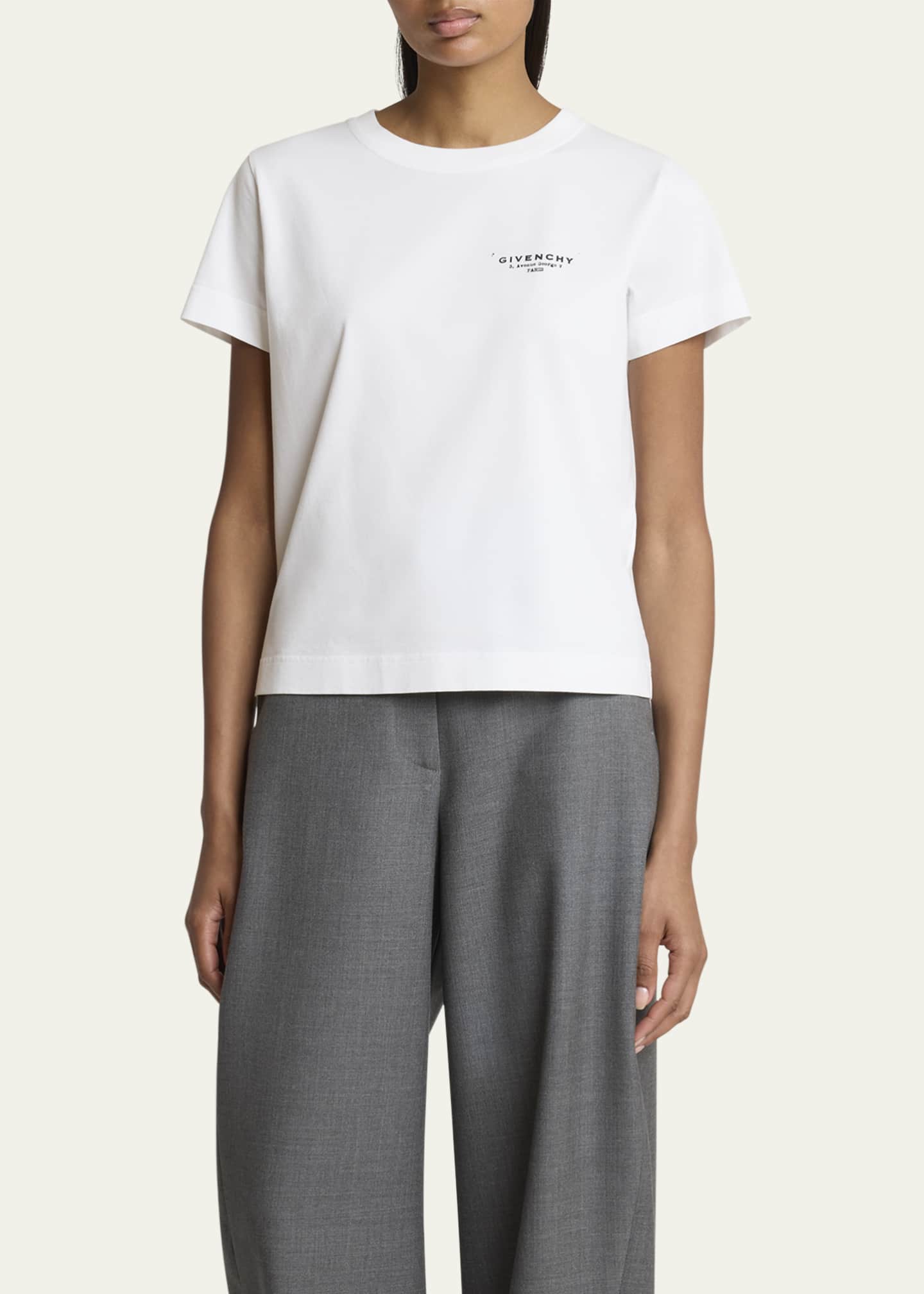 Givenchy Print Logo Short-Sleeve Tee Image 4 of 5
