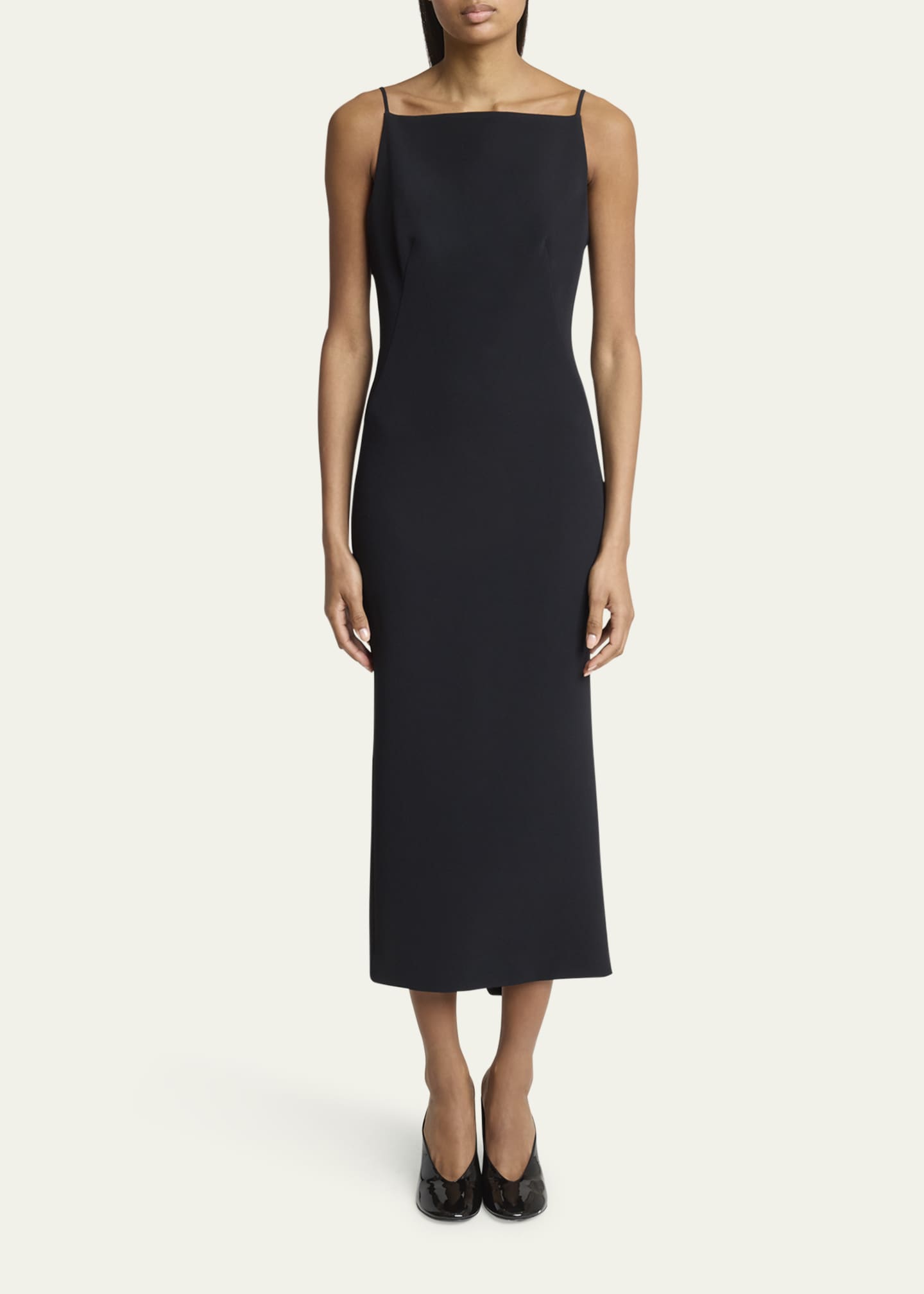 【関税＆送料込み】Givenchy Black Midi Dress VIP【関税送料無料】希少 GIVENCHY BLACK MIDI DRESS