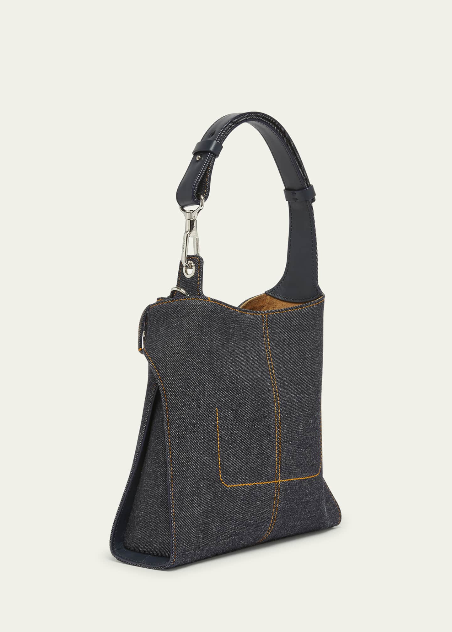 Givenchy Day Mini Hobo Bag in Denim Image 2 of 4