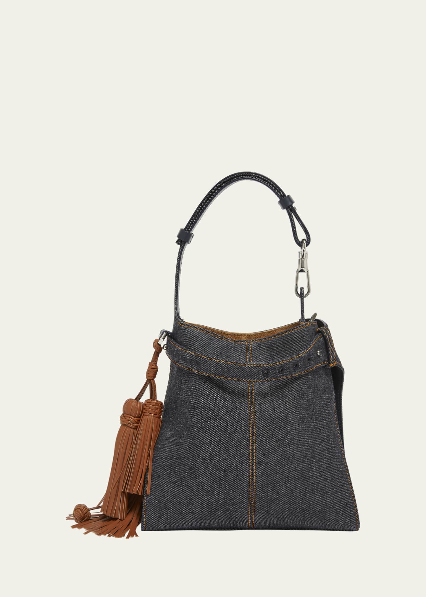 Givenchy Day Mini Hobo Bag in Denim Image 1 of 4