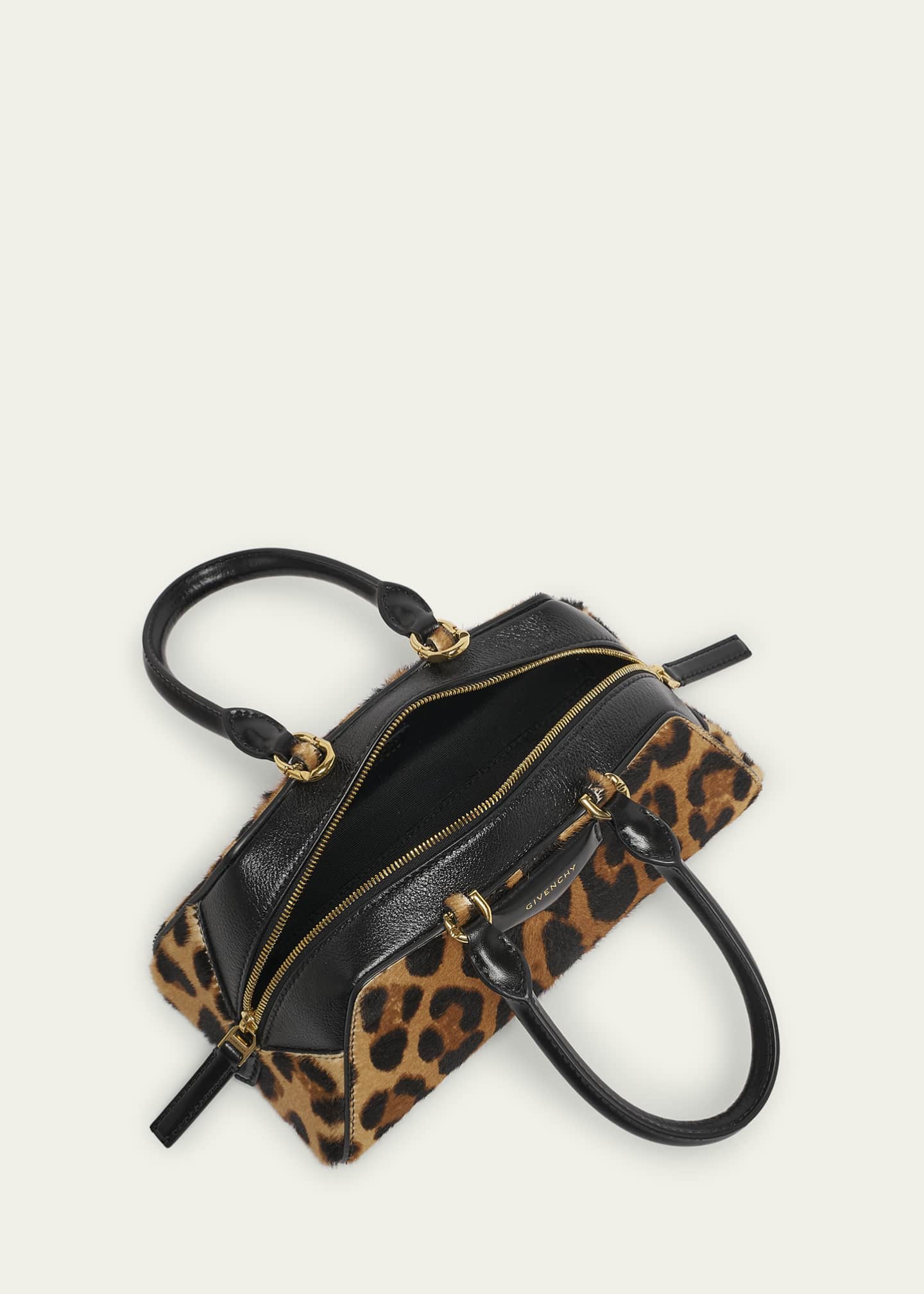 Givenchy Antigona East-West Mini Calf Hair Top-Handle Bag Image 3 of 4