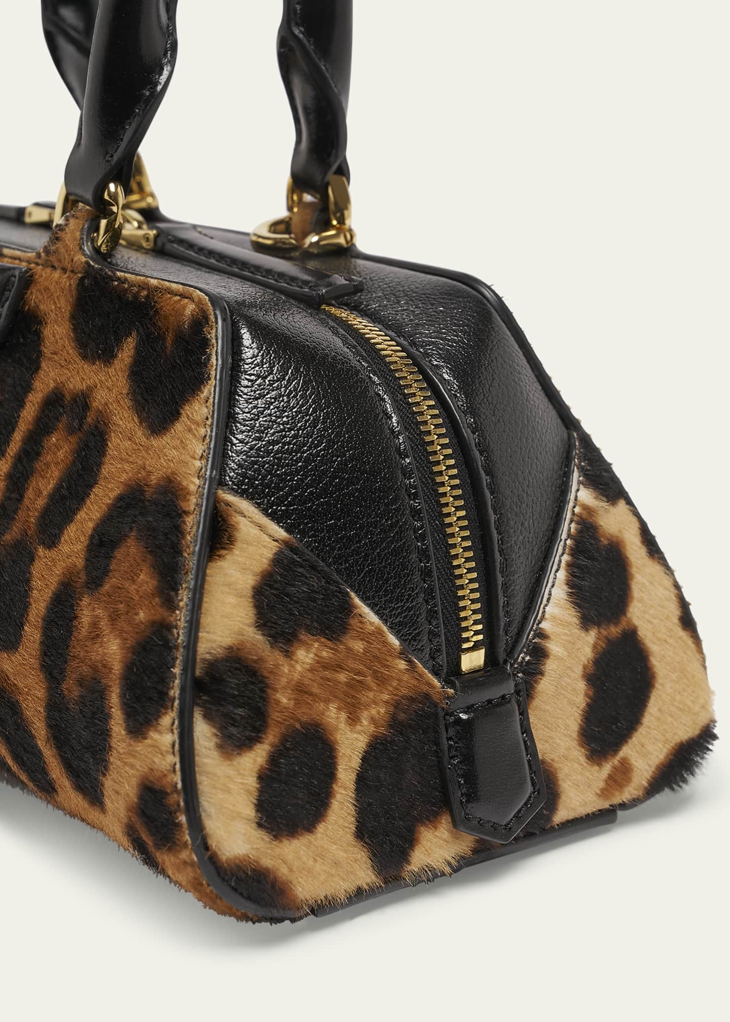 Givenchy Antigona East-West Mini Calf Hair Top-Handle Bag Image 4 of 4
