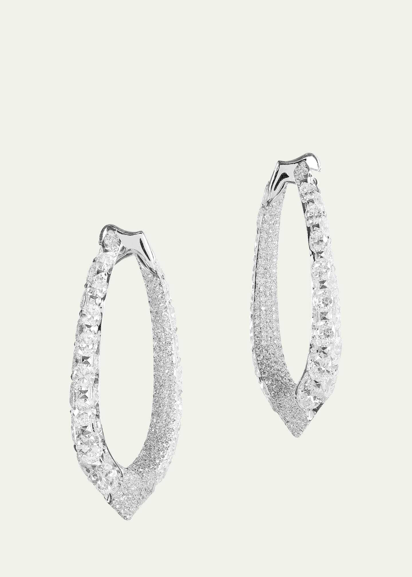 Boghossian Merveilles Halo Diamond Earrings