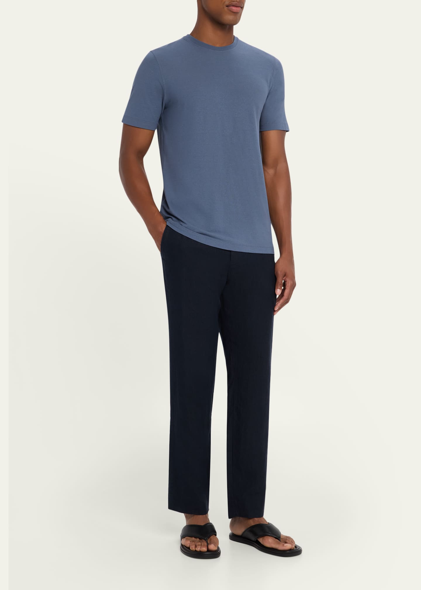 Zanone Men's Short-Sleeve IceCotton T-Shirt Image 2 of 5