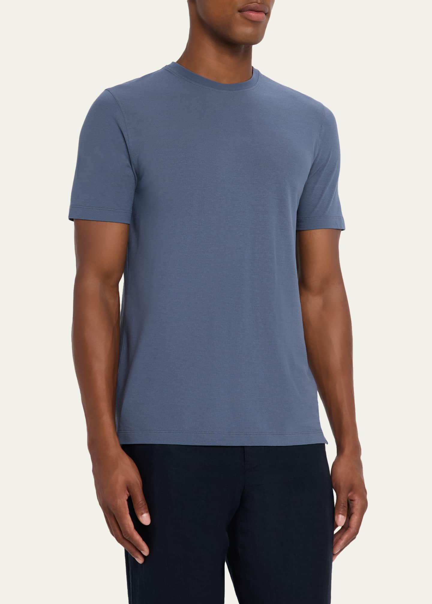 Zanone Men's Short-Sleeve IceCotton T-Shirt Image 4 of 5