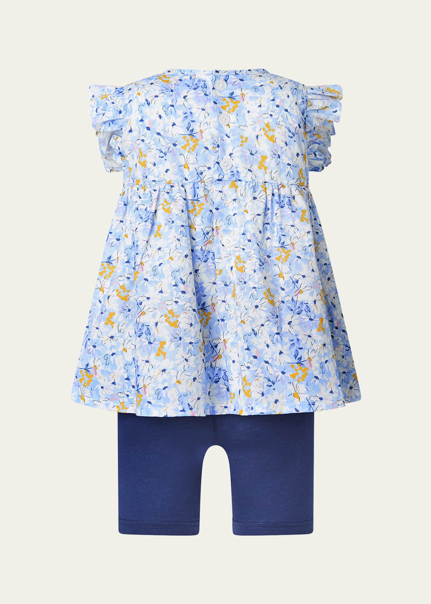 Rachel Riley Girl's Daisy Top & Shorts Set, Size 2-10 Image 2 of 2