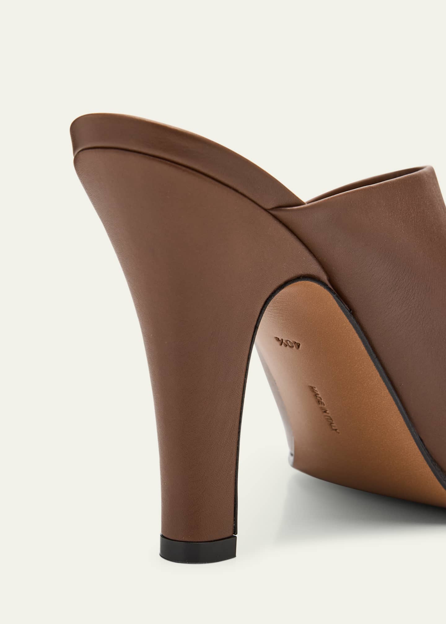 THE ROW Signum Leather Mules Image 5 of 6