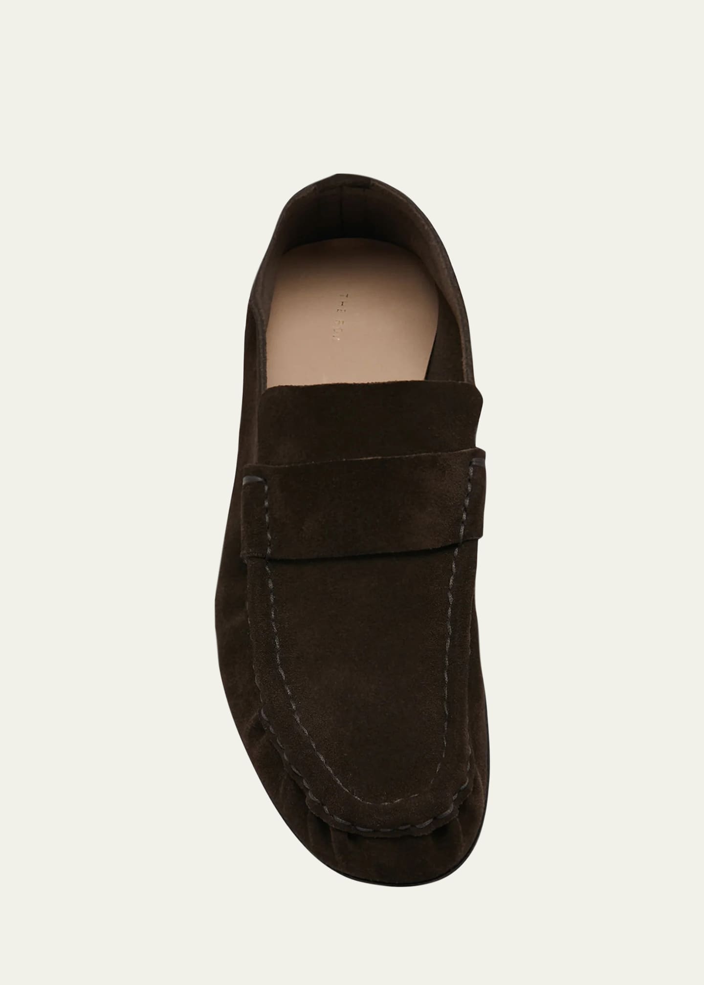 Calf Suede Slip-On Loafers