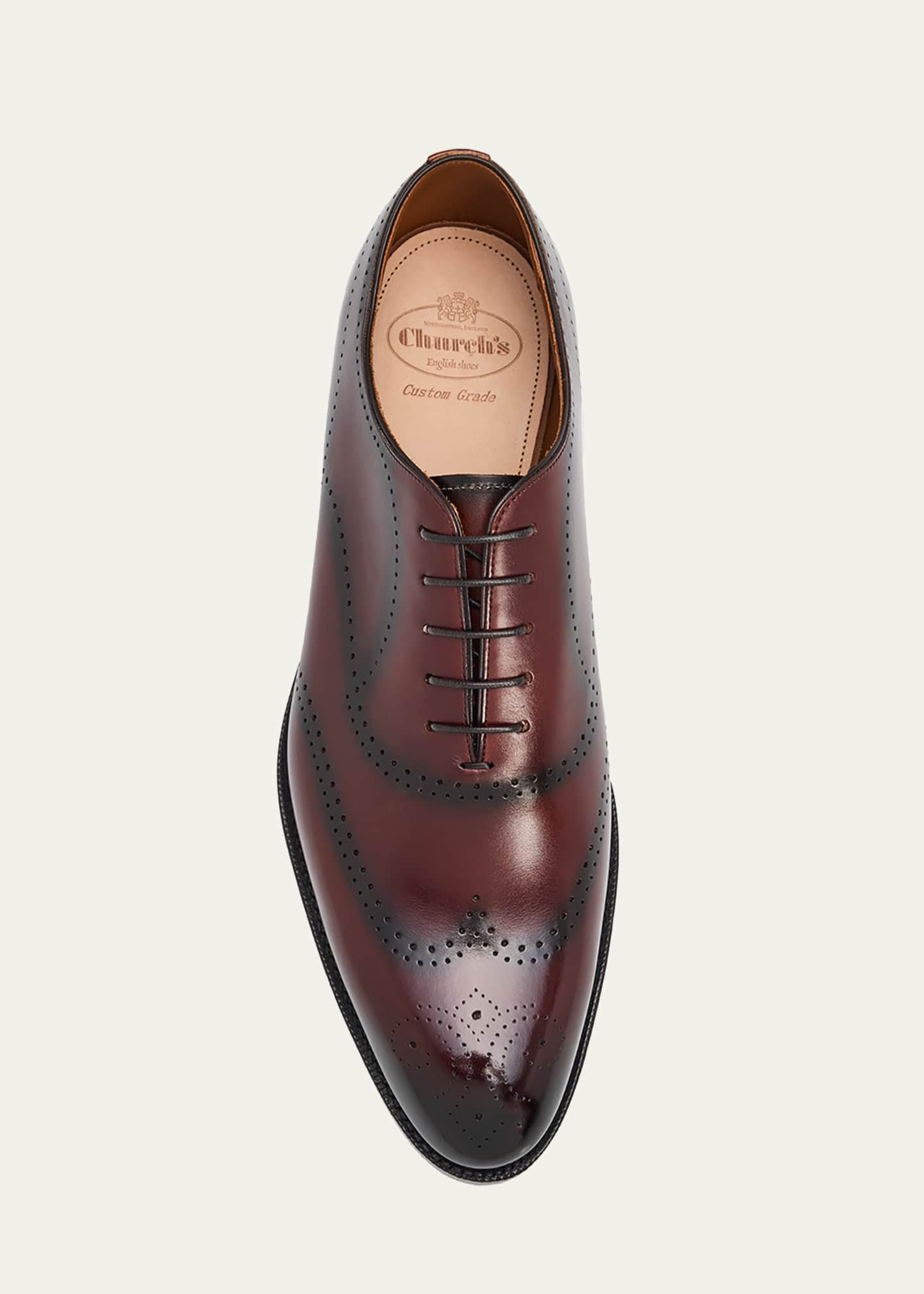 Church's Men's Hampstead Crown Brogue Leather Oxford Shoes