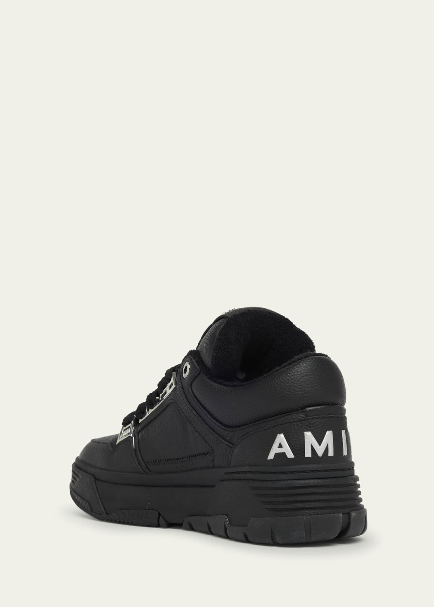 Amiri Men's MA-1 Leather High-Top Sneakers Image 4 of 6