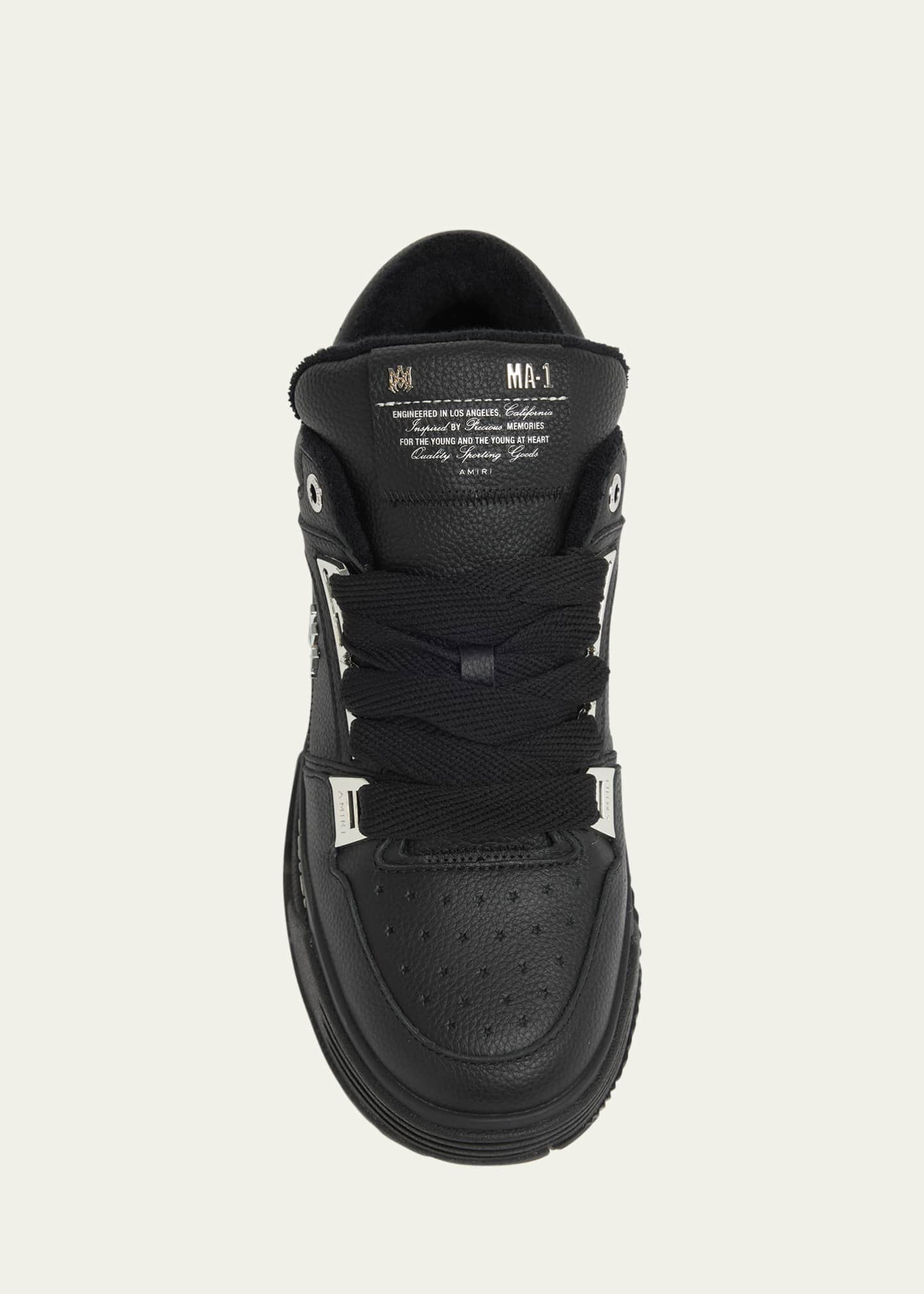 Amiri Men's MA-1 Leather High-Top Sneakers - Bergdorf Goodman